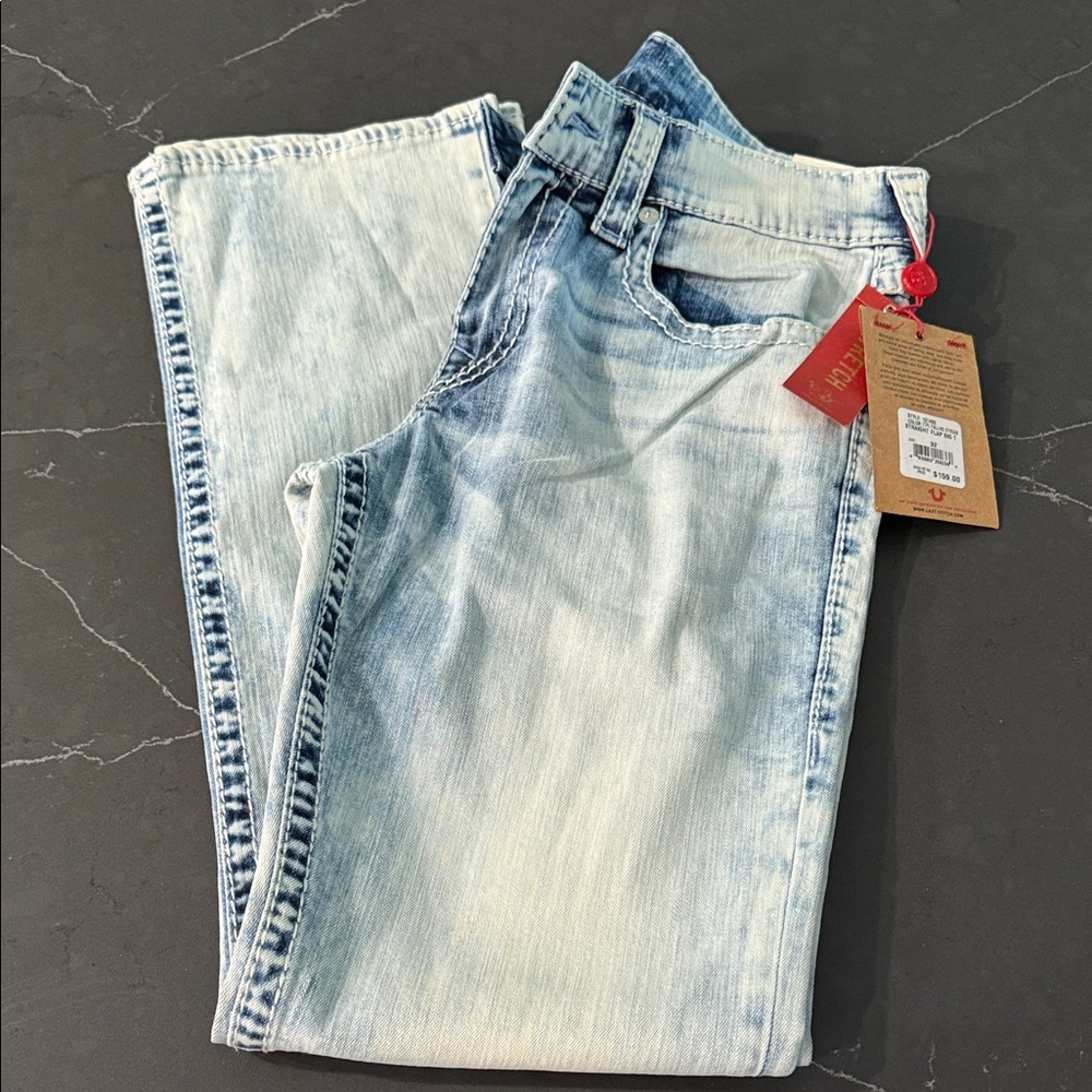Color Street Faded Blue Slim Jeans